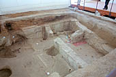 Catalhoyuk settlement  (Konia), the excavations